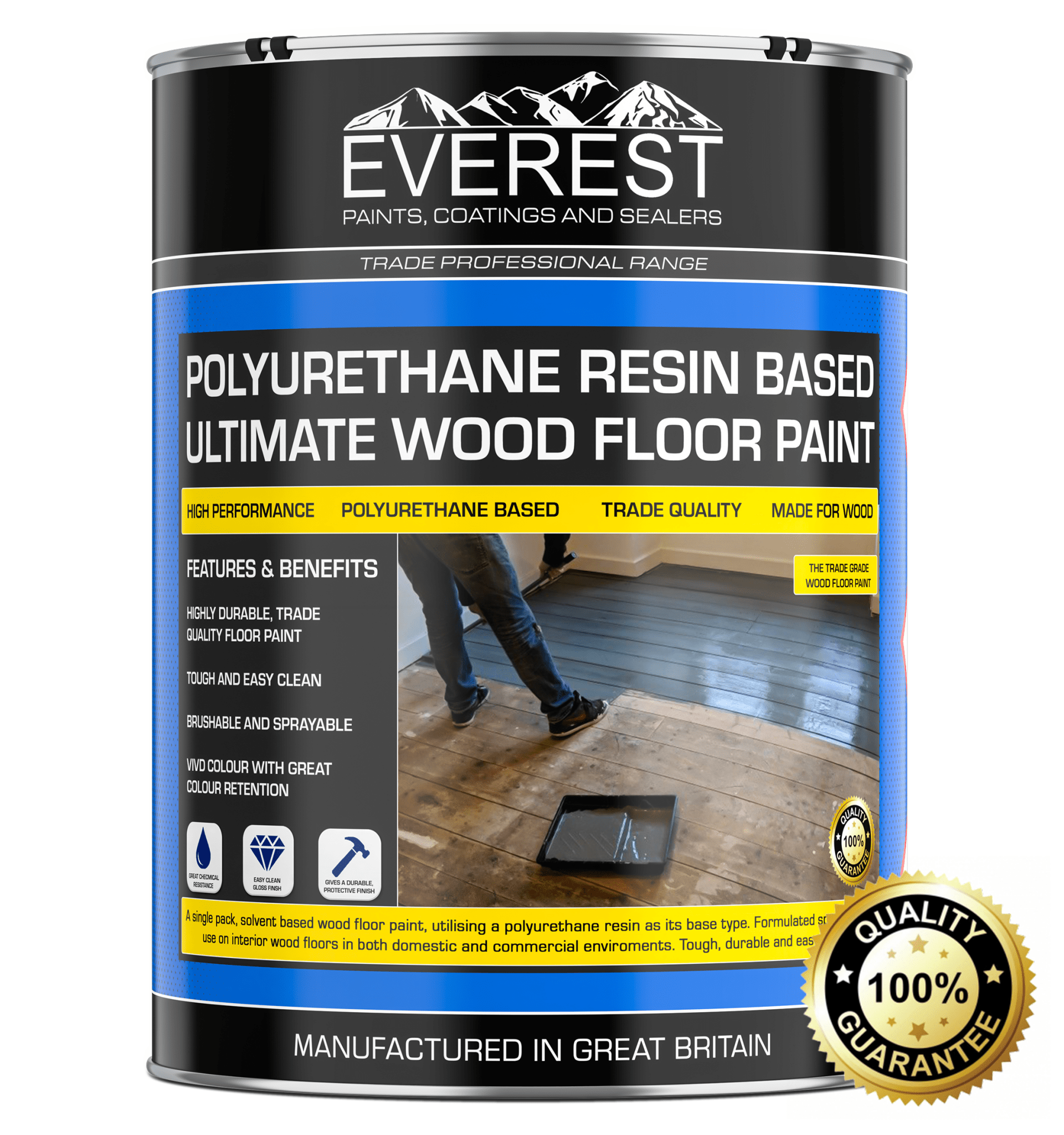 EverFlor - PolyFlor Timber - Floor Paint - Everest Paints