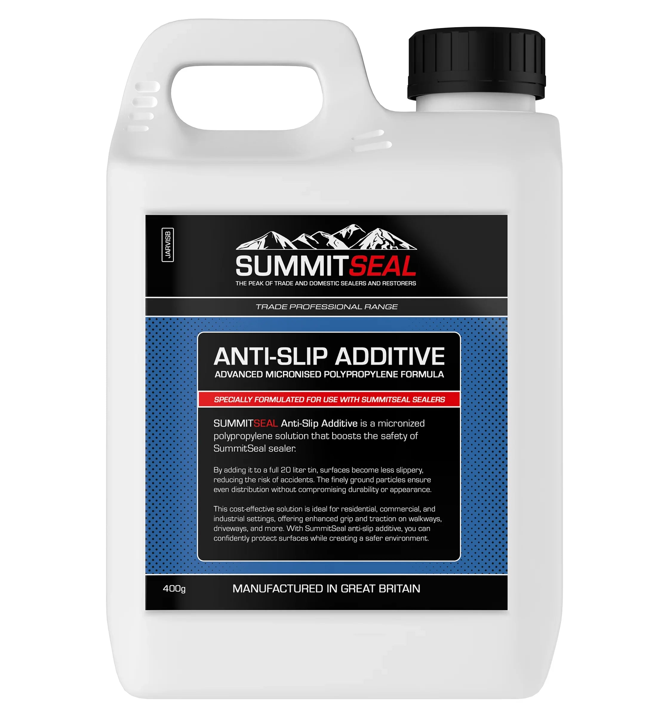 SummitSeal - Additif Antidérapant pour Scellants à Base de Xylène - 400g